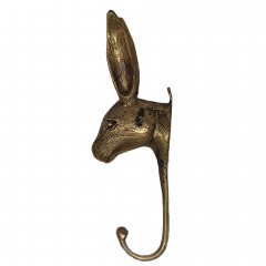 RABBIT BRONZ HANGER GOLD COLORED 